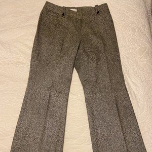 Black Tweed dress pants from Loft